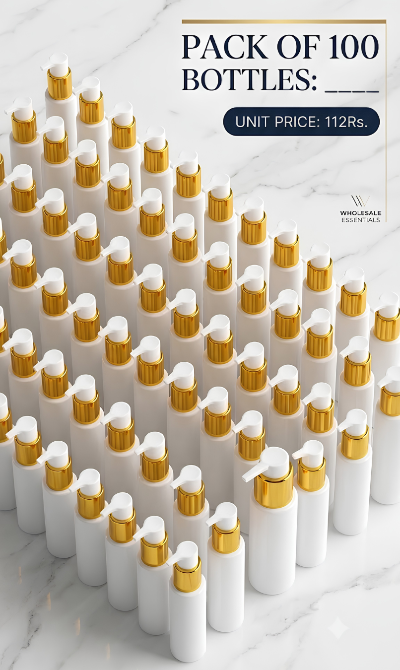 Pump Bottles  (minimum order of 100 bottles)