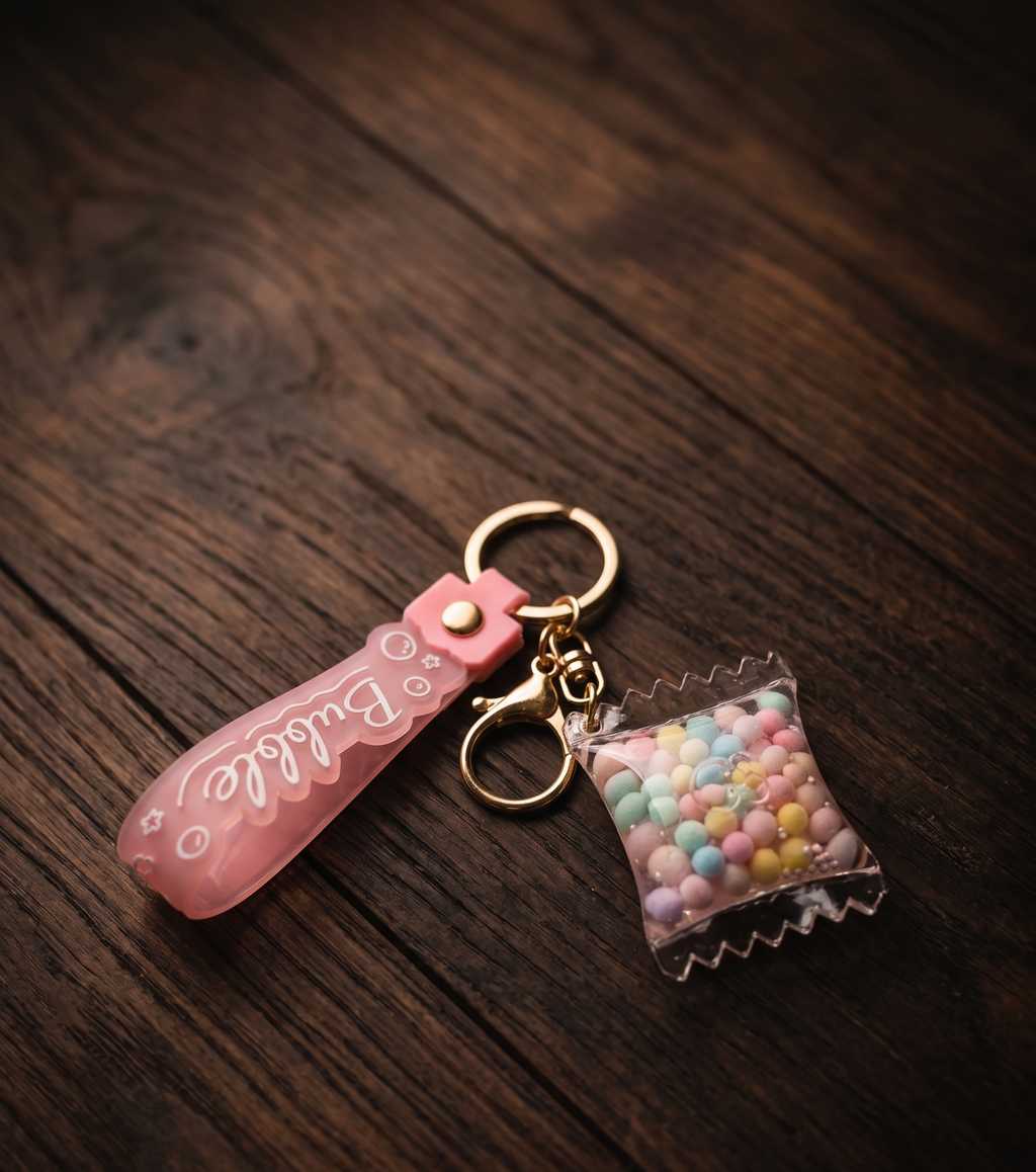 Bubble Key Ring