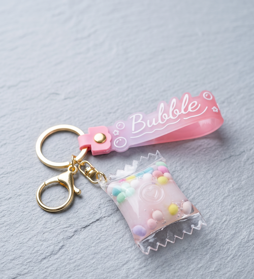 Bubble Key Ring