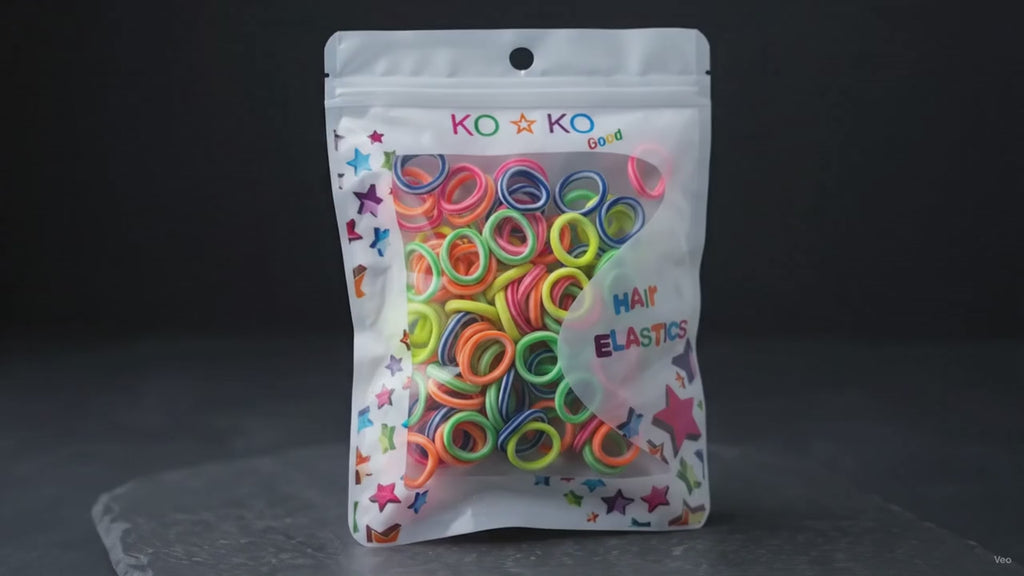 Elastic Hair Bands (Bundle of 6 Packs)